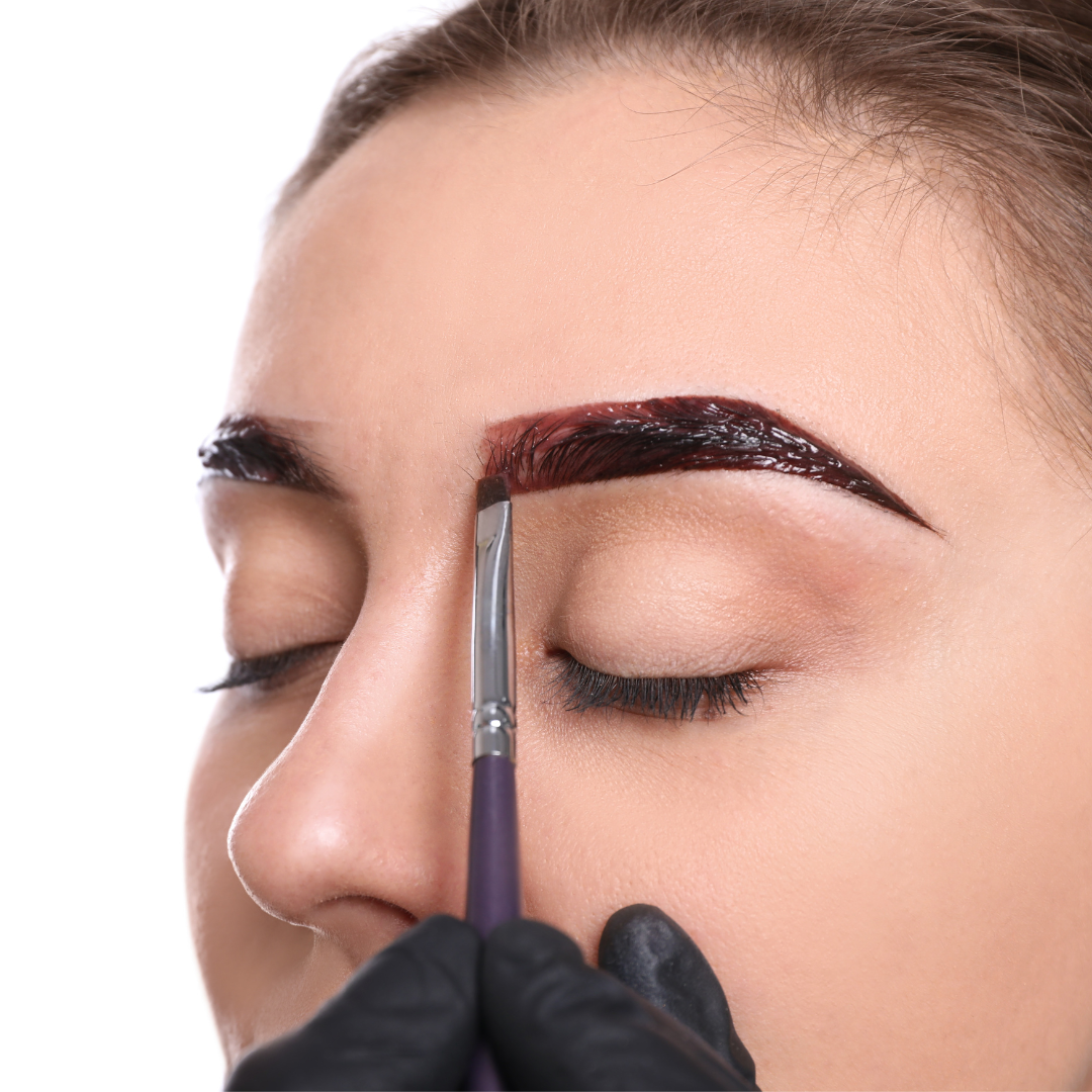 Eyebrow and Eyelash Tinting