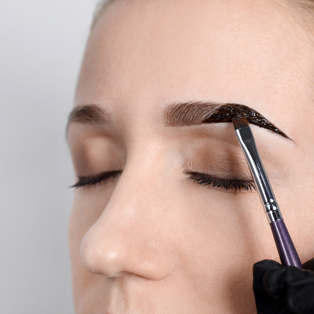 Eyebrow Shaping with Tint